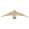 Ekena Millwork Bellingham Rough Sawn Timber Gable Bracket, Douglas Fir, 48"W x 12"H x 4"D x 6"F, 6/12 Pitch GBW048X12X0406BEL00RDF - alternate 1